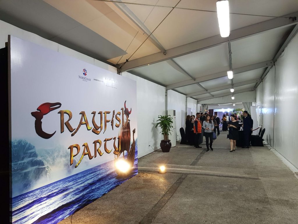 Crayfish Party 2018 at Sofitel Manila - Registration Area